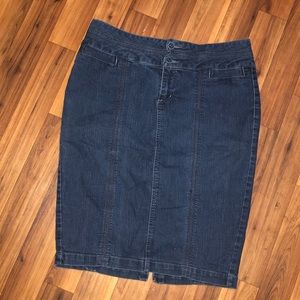 Venezia denim pencil skirt size 16
